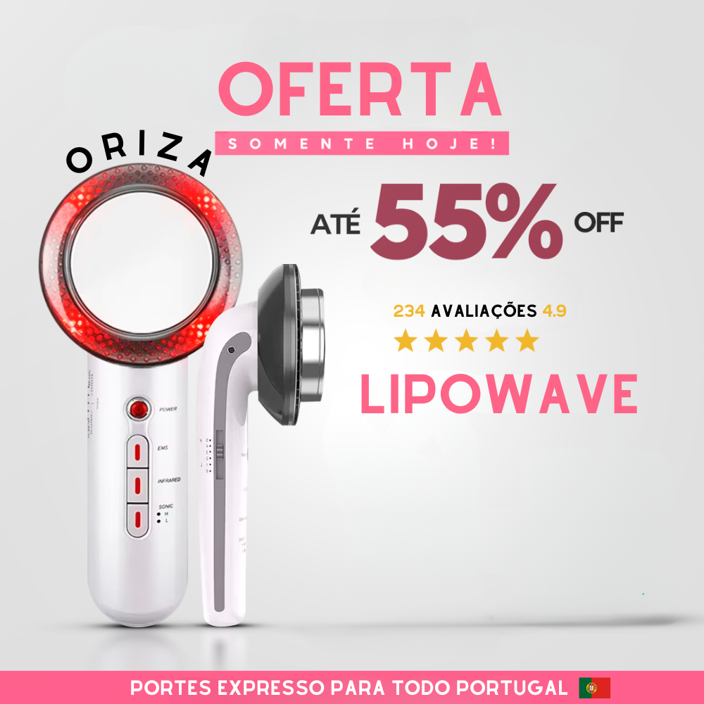 Redutor LipoWave® - Lipocavitação Ultrassônica